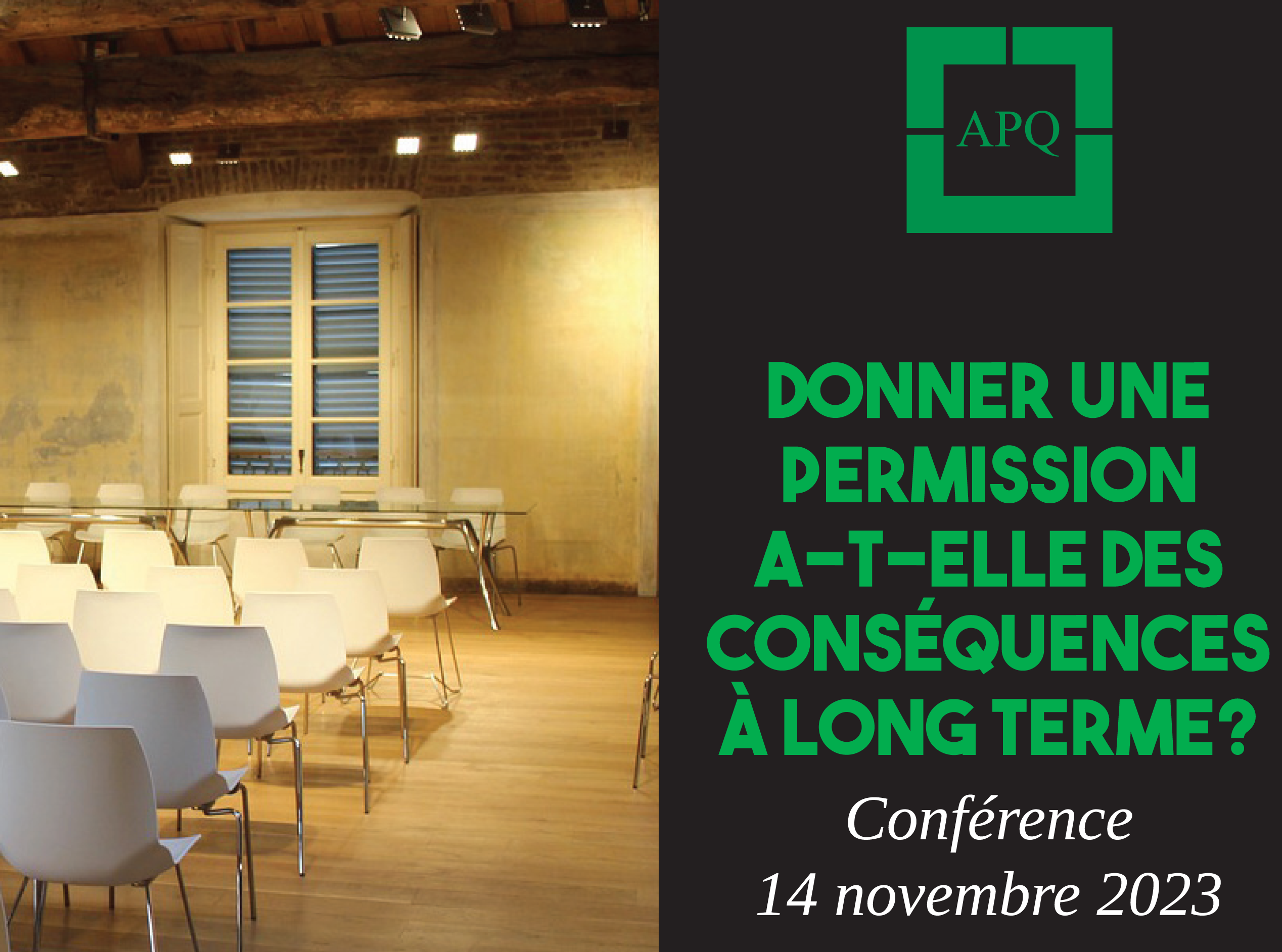 Donner une permission a-t-elle des conséquences à long terme?