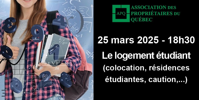 Formation 25 Mars 2025 : Le logement étudiant