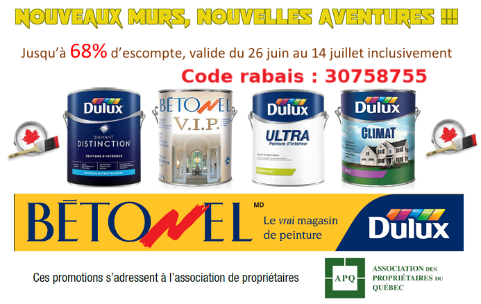 Promotion Bétonel jusqu'à 68% d'escompte (dernière chance)