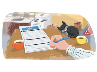 La signature du bail