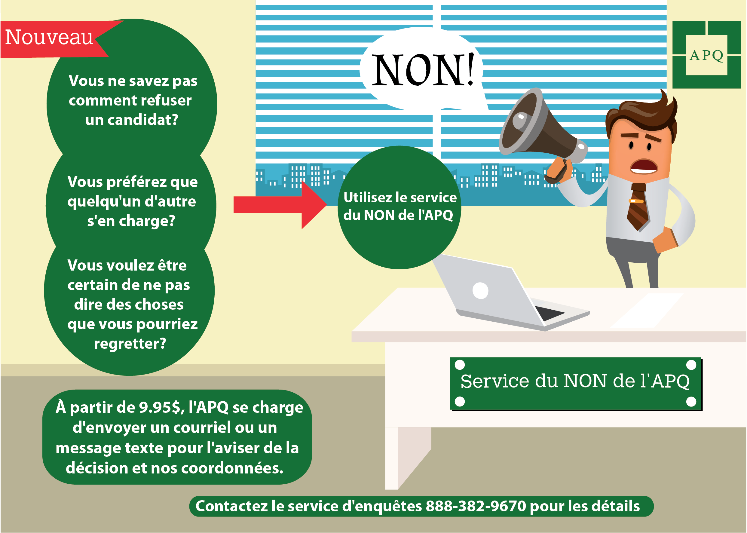 Service APQ: toujours plus loin