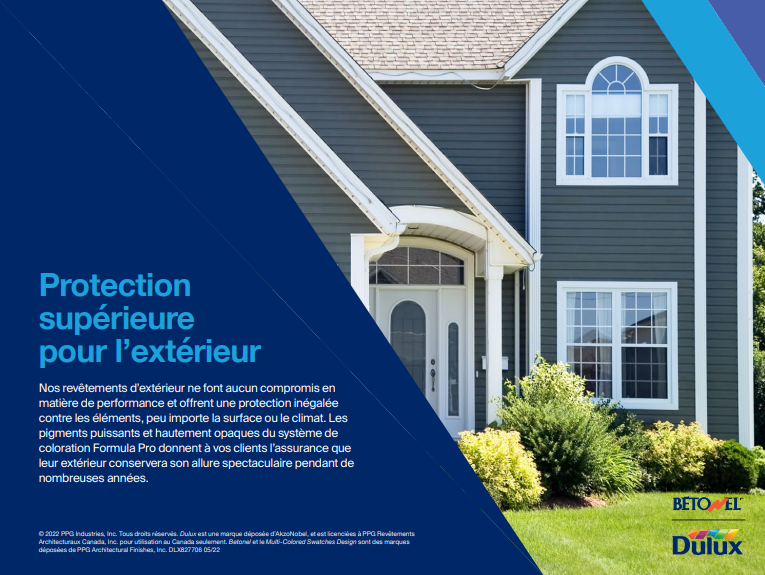 Peintures d’extérieur