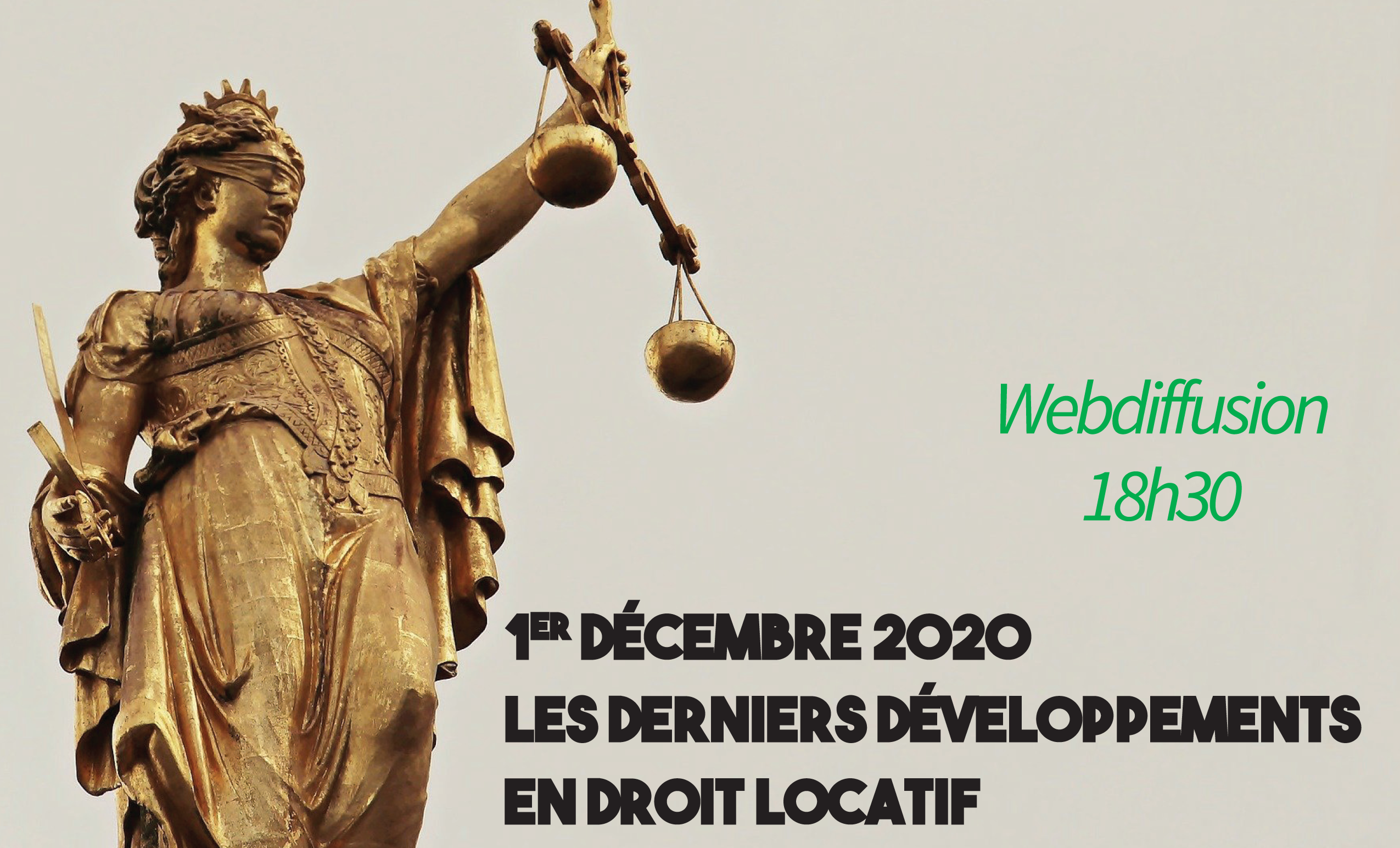 1e décembre 2020 - Les derniers développements en droit locatif